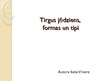 Prezentācija 'Tirgus jēdziens, formas un tipi', 1.