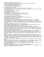 Eseja 'Apple and the Mac', 3.