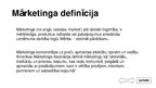 Prezentācija 'Mārketings', 3.