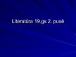 Prezentācija 'Literatūra 19.gadsimta otrajā pusē', 1.