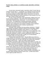 Eseja 'Zviedru laika sociālekonomisko un politisko aktivitāšu varbūtējie cēloņi', 1.