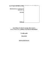 Prakses atskaite 'Prakses dienasgrāmata boksa vecākā trenera kvalifikācijā', 1.