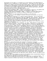 Eseja 'Human Resources as a Strategic Partner', 1.