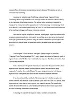 Eseja 'Organized Crime Situation in Latvia', 5.