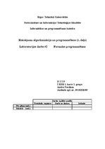 Konspekts 'Formulas programmēšana', 1.