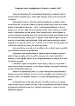 Eseja 'Emigrantu izjūtu atspoguļojums G.Janovska romānā "Sōla"', 1.