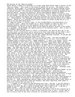 Eseja 'Death of a Salesman - The Pursuit of the American Dream', 1.