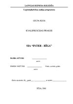 Prakses atskaite 'Prakses atskaite', 1.
