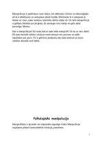 Referāts 'Psiholoģiskā manipulācija', 2.