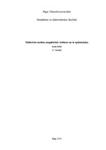 Referāts 'Elektrisko mašīnu magnētiskās sistēmas un to optimizācija', 1.