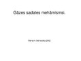 Prezentācija 'Gāzes sadales mehānismi', 1.