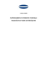 Referāts 'Pašnodarbināto personu nodokļu maksāšanas veidu izvērtējums', 1.