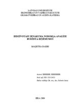 Diplomdarbs 'Iedzīvotāju ienākuma nodokļa analīze budžeta ieņēmumos', 2.