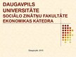 Prezentācija 'Pētniecības centri un ekonomikas popularizēšanas organizācijas Latvijā', 1.