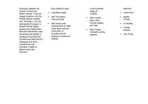 Konspekts 'Regions of the UK', 6.