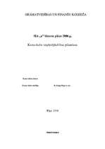 Biznesa plāns 'SIA "x"', 1.