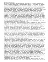 Eseja 'Why Study Psychology?', 1.