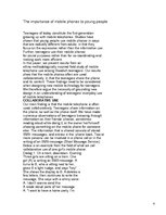 Referāts 'The Importance of Mobile Phone to Young People', 4.