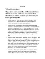 Konspekts 'Apģērbs, apģērba stili', 1.