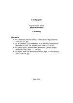 Konspekts 'Ārējās ekonomiskās attiecības', 1.