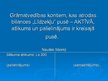 Prezentācija 'Grāmatvedības kontu būtība. Debets un kredīts', 8.