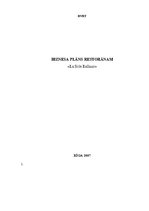 Biznesa plāns 'Biznesa plāns restorānam', 1.