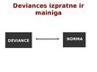 Prezentācija 'Deviance', 18.