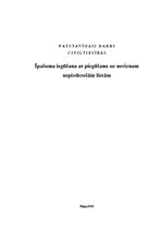 Referāts 'Īpašuma iegūšana ar piegūšanu uz nevienam nepiederošām lietām', 1.