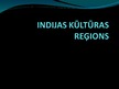 Prezentācija 'Indijas kultūras reģions', 1.
