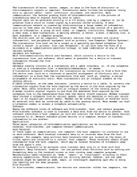 Eseja 'Telecommunications', 1.