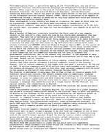 Eseja 'Telecommunications', 3.