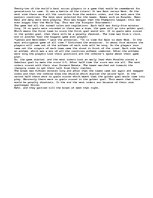 Eseja 'A Story about Soccer', 1.