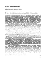 Referāts 'Konspektēts grāmatas "Introduction to Global Politics" tulkojums', 1.