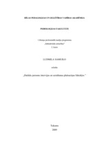 Konspekts 'Dažādu personu intervijas un uzstāšanas plašsaziņas līdzekļos', 1.