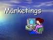 Prezentācija 'Mārketings', 1.
