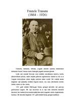 Referāts 'Francis Trasuns', 1.