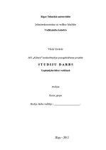Referāts 'AS "Aldaris" konkurētspējas paaugstināšanas projekts', 1.