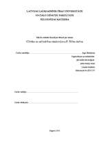 Referāts 'Cilvēka un sabiedrības raksturojums F.Nīčes darbos', 1.