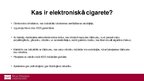 Prezentācija 'Elektroniskā cigarete', 2.