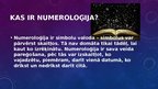 Prezentācija 'Numeroloģija', 2.