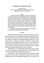 Referāts 'Tunelēšanās un virsgaismas ātrums', 1.