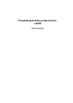 Referāts 'Citvalodu īpašvārdu atveide latviešu valodā', 1.