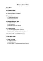 Konspekts 'Biznesa plāna struktūra', 1.