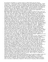 Eseja 'Pollution', 1.