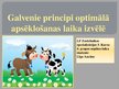 Prezentācija 'Galvenie principi optimālā apsēklošanas laika izvēlē govīm', 1.