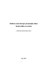 Referāts 'Baldones meža biotopi - pirmatnējās dabas daudzveidība un nozīme', 1.
