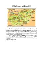 Eseja 'Mein Sommer mit Deutsch', 1.