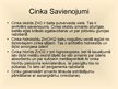 Prezentācija 'Cinks', 7.