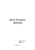 Konspekts 'Kārlis Freimanis', 1.