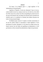 Diplomdarbs 'Nodokļu administrēšanas tiesiskais regulējums pašvaldībās', 6.